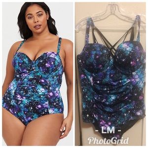 TORRID MERMAID ONE-PIECE SWIMSUIT 🧜🏻‍♀️